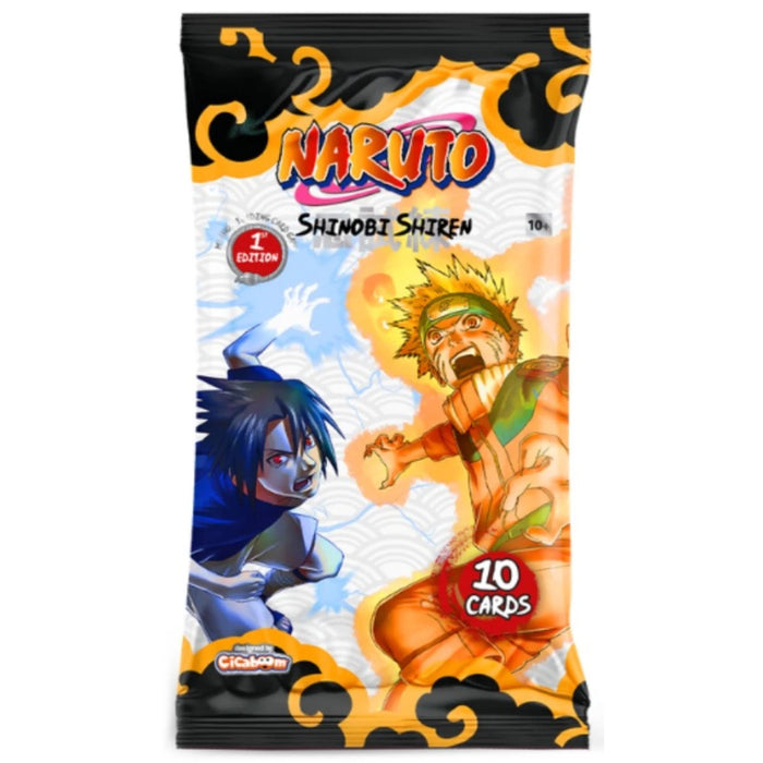 Naruto Mythos TCG Set 2 Shinobi Shiren 1st Edition Booster Display Englisch – 24 Booster Packs