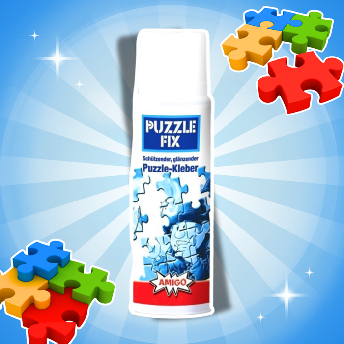 Amigo Puzzle-Fix Puzzlekleber 100 ml – Puzzlekleber für bis zu 2× 1000 Teile Puzzles