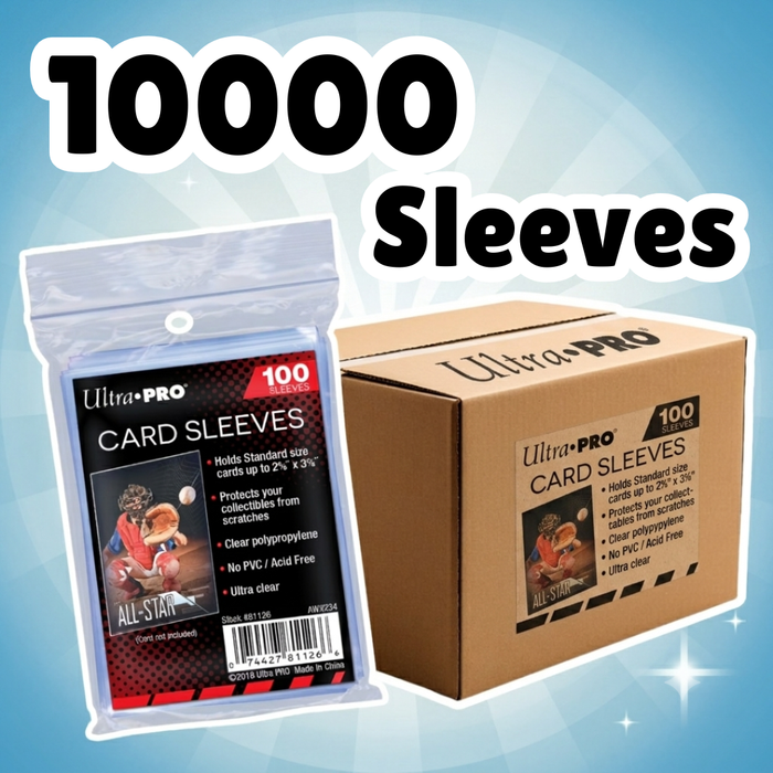 Ultra PRO Penny Sleeves Soft Standard Kartenhüllen 10.000 Stück – 100×100 Soft Sleeves für Pokémon, Magic & Trading Cards